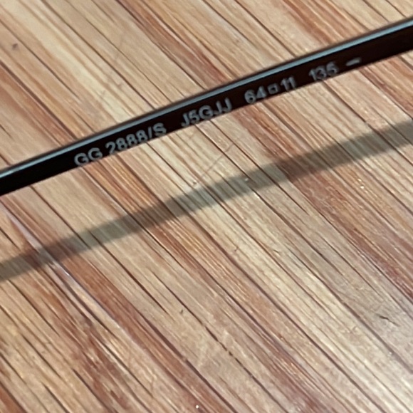 Gucci gg2888/s sunglasses gradient lens oversized - Picture 3 of 6